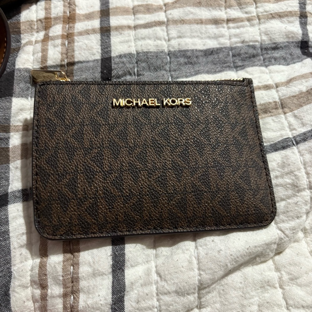 Brown Michael kors purse and wallet set - Picture 9 of 10